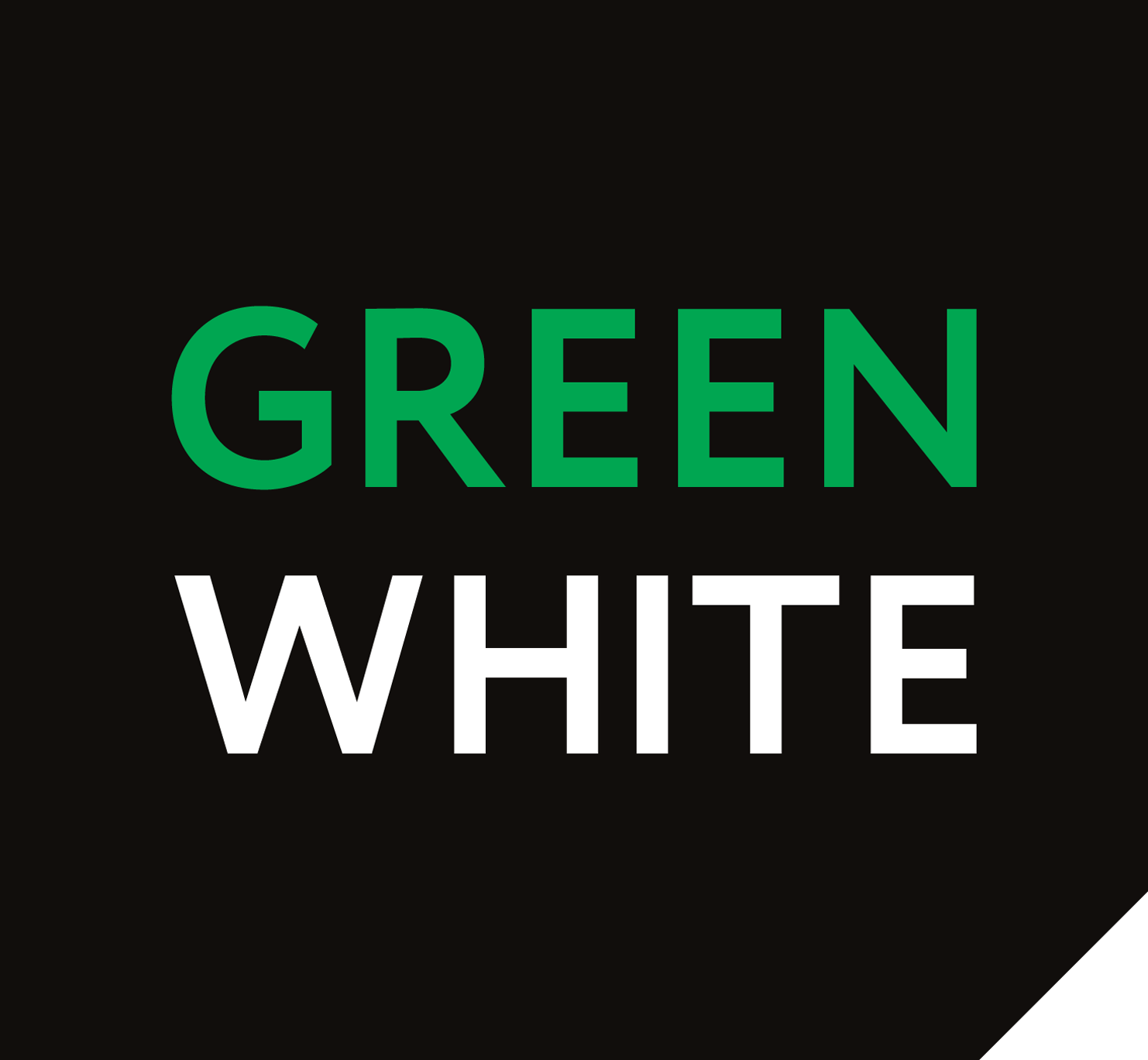 Green White